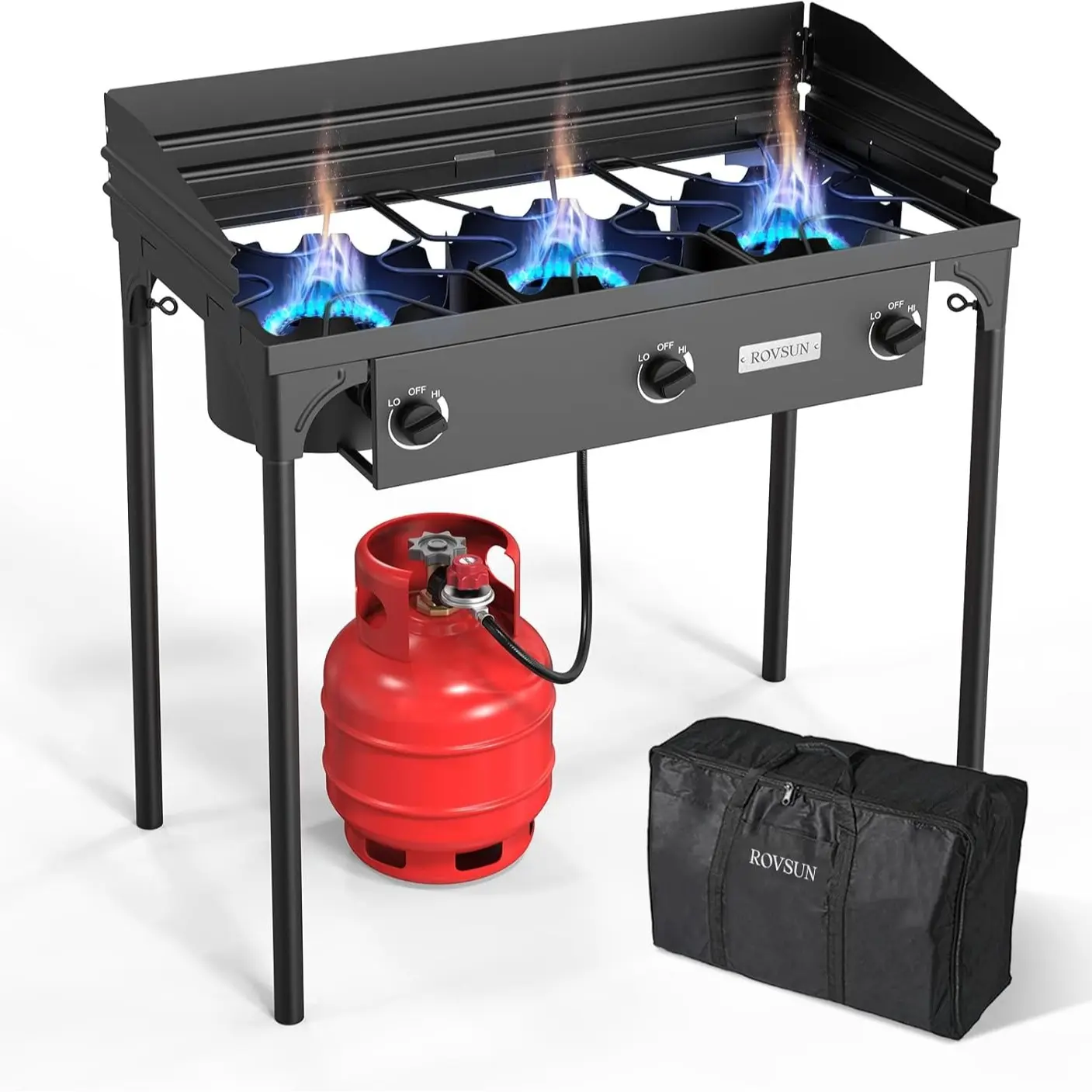 Three Burner