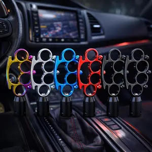 Easy Install Car Gear Shift Knob | Universal Shifter Handle | Aluminum Alloy