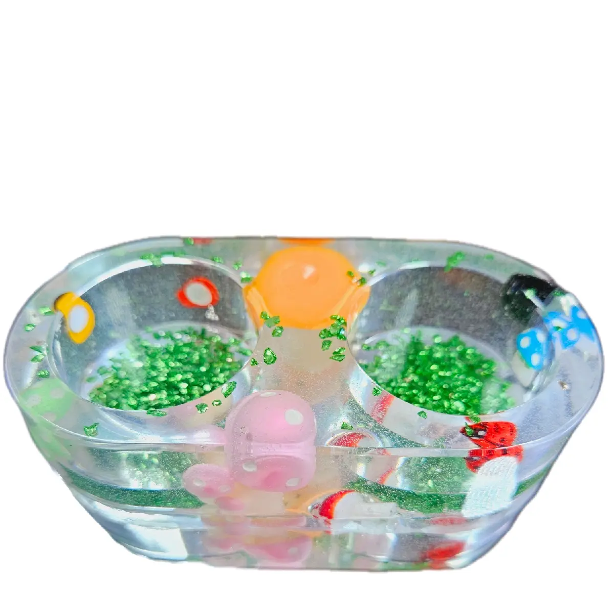 Mushroom Twin Tealight Holder