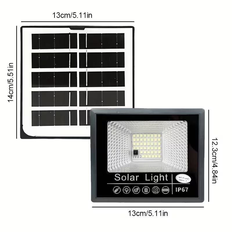 LED Solar Lamp Featuring a Solar Charging Capability Eliminating Electricity Expenses Provides Broad Illumination for Streets And Open Spaces Ideal for Nighttime Lighting in Commercial Parking Areas Perfect for Gardens Roadways Lights Motion Sensor