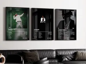 Ken Carson Album Poster Set of 3, Album Cover Print