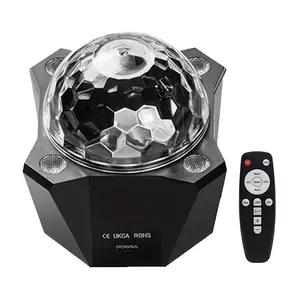 Flower Dance Newly Designed Disco Party King Lighting, disco lighting, Stage lighting, Voice Controlled Flash, Suitable for Parties, Family karaoke, Christmas, Club decoration, 3-meter USB power cord Last Chance for Summer Labor Day Weekend