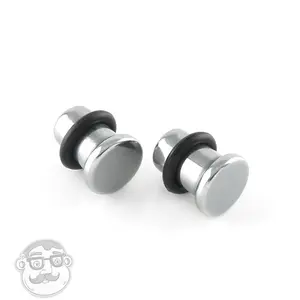 1 Gauge Stainless Steel Plugs