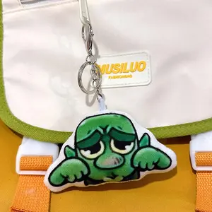 10cm Stuffed Plush Pendats COS Game Clash Royale Goblins Crying Voice Bag Pendant Animation Keychain Doll Fan's Cute Gift Toys