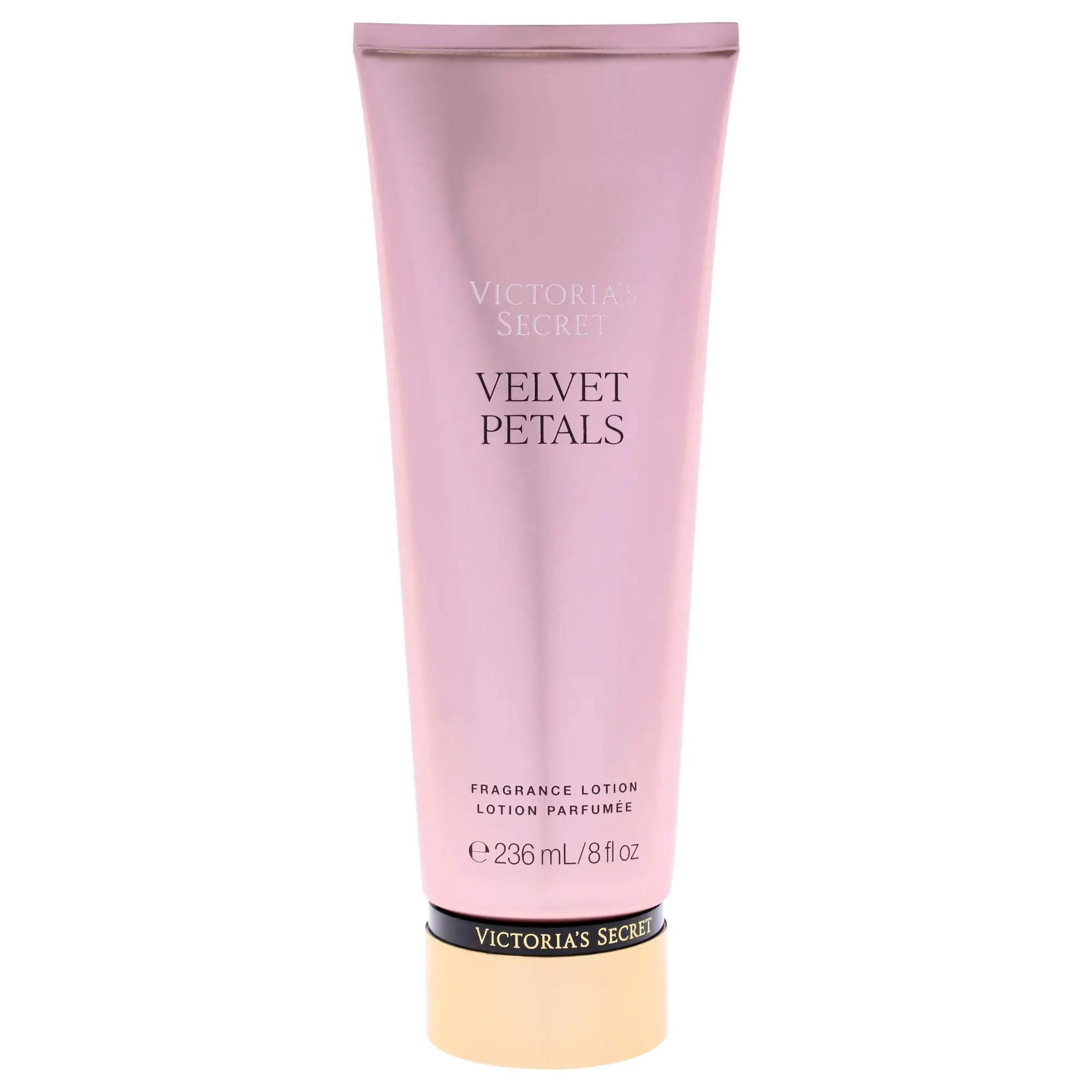 Victoria's Secret Velvet Petals Scent Body Lotion for Women, 8 fl oz Tube, Daily Body Care Fragrance Lotion