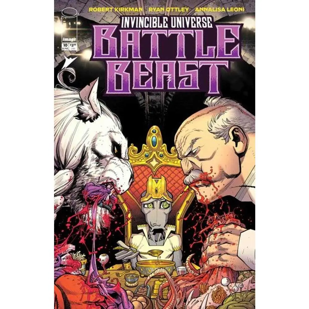 Invincible Universe: Battle Beast #10 Cover A Ryan Ottley Comic Book - Robert Kirkman, Skybound, Battle Beast vs. Conquest, Comics & Manga Collectible