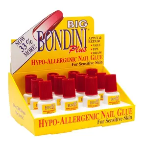 Bondini Hypo-Allergenic Nail Glue .14oz 12 Pack For Old LIsting