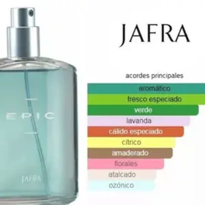 Jafra Epic 3.3 fl oz Eau de Cologne with Aromatic, Fresh Essence, Verde, Lavanda, Citric, Amaderado, Florales, Atalcado & Ozónico