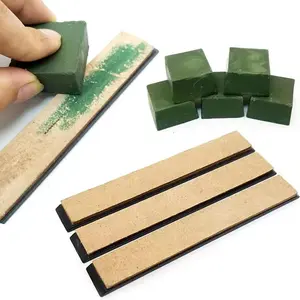 Leather Polishing Sharpener, Leather Sharpening Strop with Polishing Paste, Durable Abrasive & Finishing Products for Home & Office