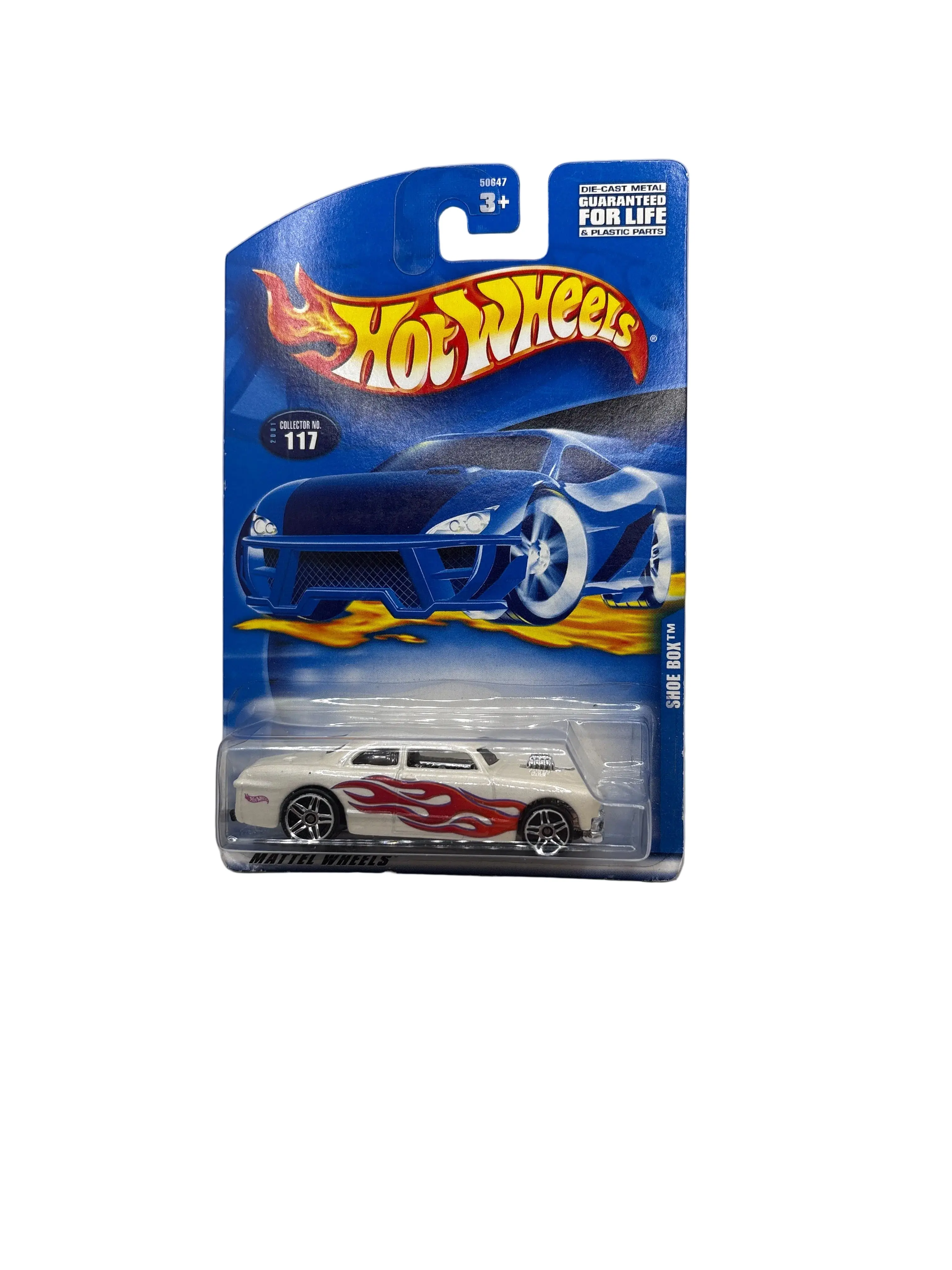 Hot Wheels Shoe Box Diecast white