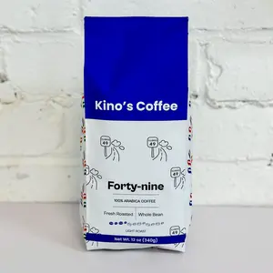 Kinos Coffee - Forty-Nine Light Roast, Mexican Chiapas Beans, Premium SHG EP Arabica Blend - 12 oz