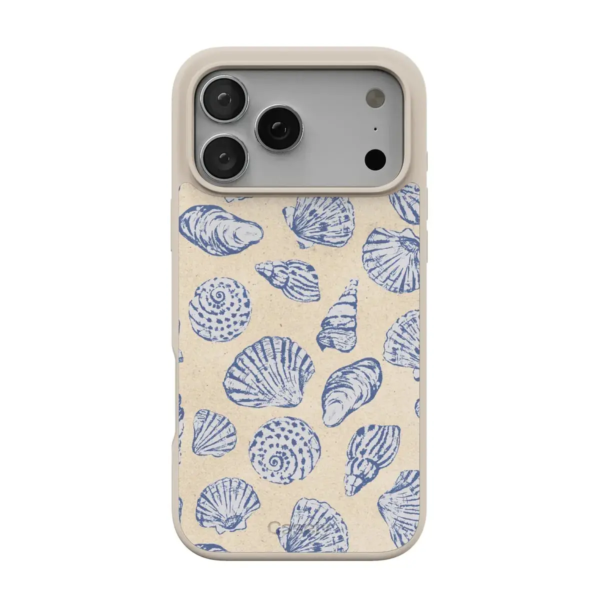 Casely iPhone 17 Pro Case | Sally's Seashells | Seashore | Align Soft-Touch Flexible Bumper Case | Compatible with MagSafe