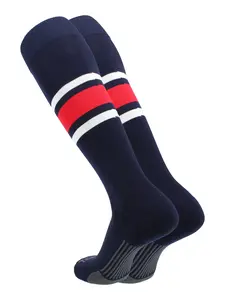 TCK Made in USA Dugout Series Bold Center Stripe Baseball Socks