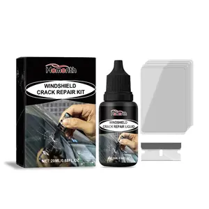3-in-1 Windshield Repair & Clean – Fix Cracks, Restore Clear Vision – Car Glass Crack Healer