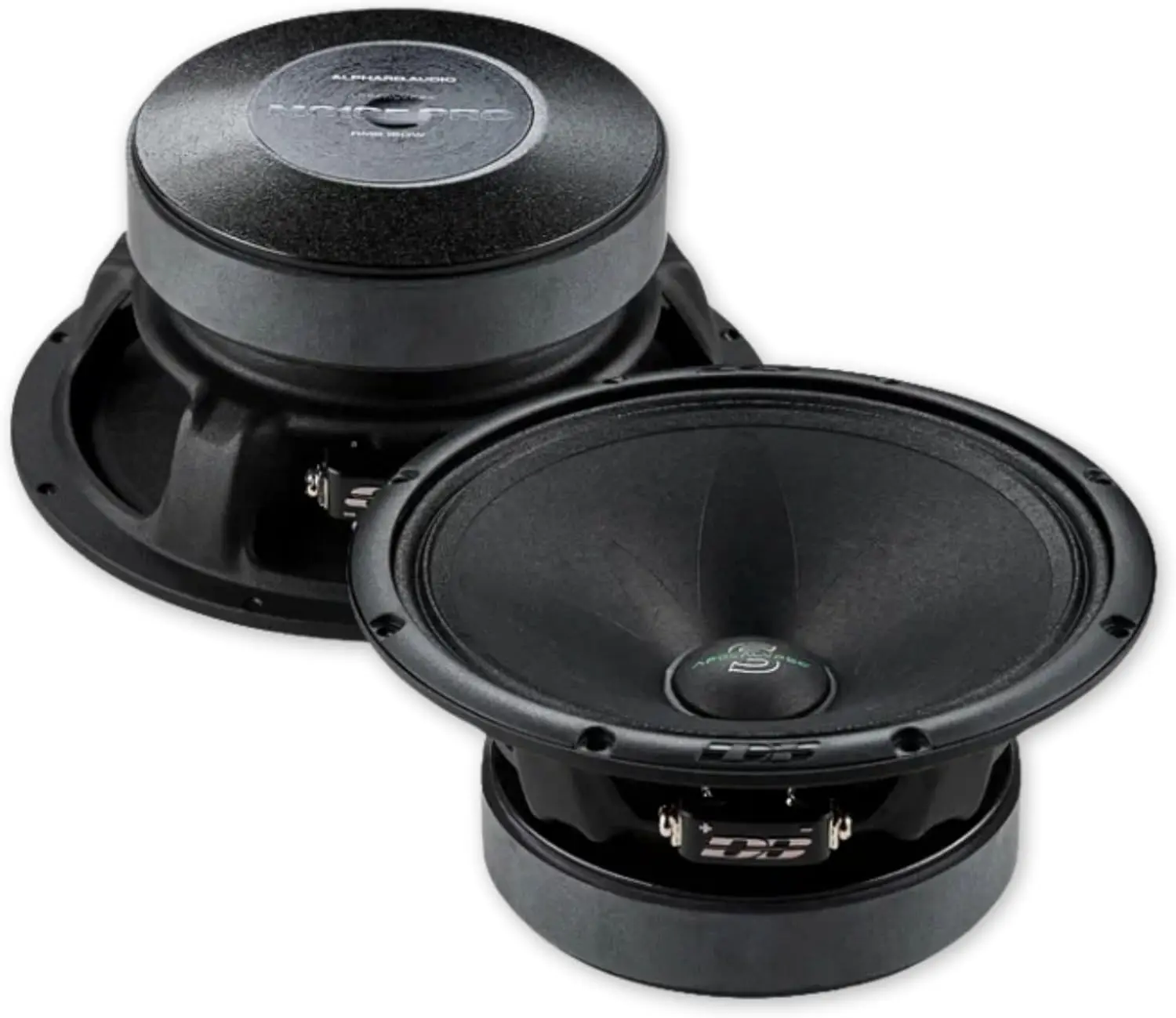 Deaf Bonce 6.5" Midrange 150W RMS 4-Ohm Apocalypse Pro Car Audio Speakers Pair