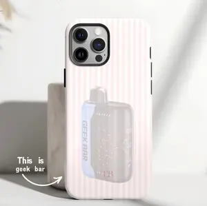 GEEEK BAR iPhone 12 Case - Durable Protection with Stand Feature - Perfect for Everyday Use - Black Color