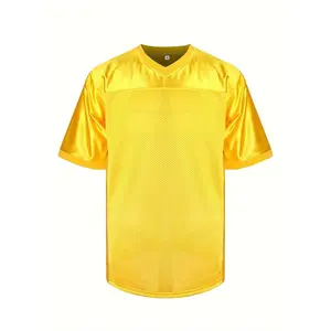 Blank Football Jersey Hip Hop Sports Mesh Practice Practice Plain Football Shirt
