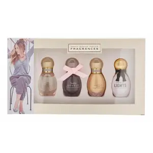 Sarah Jessica Parker Lovely Perfume Gift Set – 4 Piece Mini EDP Splash Collection