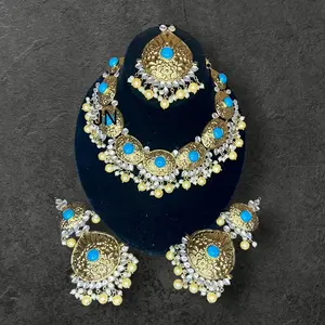 Beautiful pakistani style necklace set
