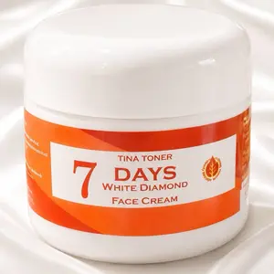 TINA TONER  7 DAY WHITE DIAMOND CREAM   ( sensitive skin ) 60ml