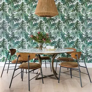 Palm Leaf Peel and Stick Wallpaper