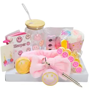 Smiley face Glam Box, Tween Gift box, Teen gift box, Spa package, Pamper box, Preteen gift ,Birthday gift, Tween gift, Teen gift, self care