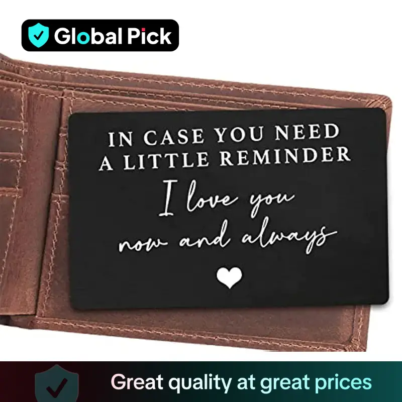 Letter Print Card, 1/2 Counts Romantic Gift Card, Gift Card for Boyfriend, Girlfriend, Party Favors, Birthday Gifts