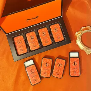 Aimashi Orange Solid Balm Big Brand Coco Solid Perfume Set Box Lasting Fragrance Light Perfume Portable Live