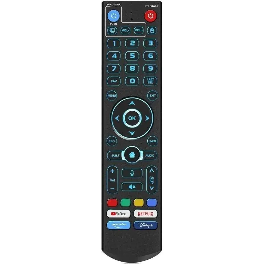 Vseebox Replacement Bluetooth Remote Control with Voice Input, Compatible with V3 Pro, V3Plus, V5Pro and Elite Ultra