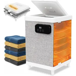 35L Large Towel Warmers,Luxury Foldable Towel Warmer for Bathroom, Auto Shut Off, Fits Up to 3  40"X70" Towels,Portable Housewarming