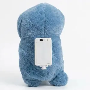 New Soothing Music Doll Breathing Toy Companion Sleep Aid Baby Children Plush Electronic Pet Teddy Bear with Realistic Breathing Action & Lighted Music Infant Sensory Gift