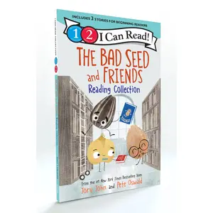 The Food Group: The Bad Seed and Friends Reading Collection 3-Book Slipcase: A Box of 3 Books for Beginner Readers (I Can Read) by Jory John||Pete Oswald [Paperback Book]