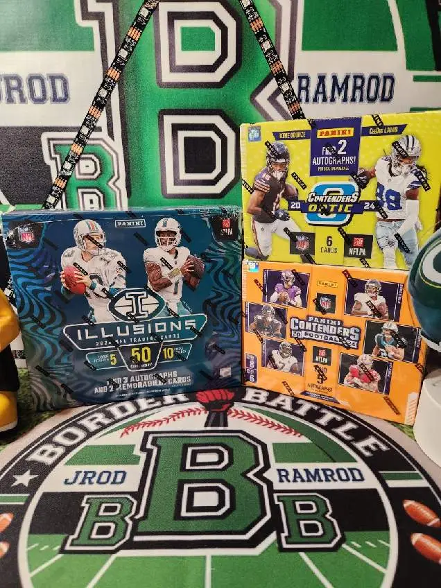 Break 548 - 1 Illusions Hobby, 1 Optic Contender Hobby, 1 Contenders Hobby Boxes