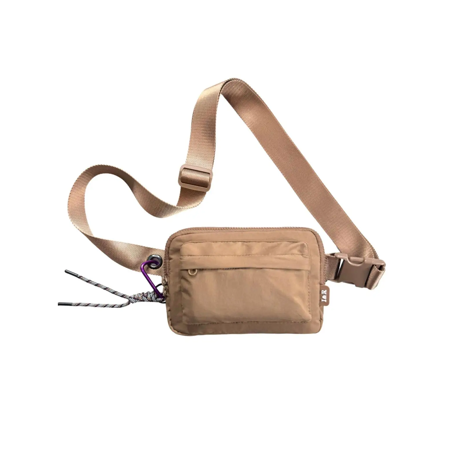 Iris Multi Pockets Crossbody Bag with Keychain (#12123) - By Iris & Rainbow