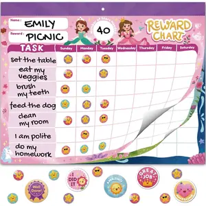 Princess  Chart for  - Motivational Chore Chart for , Behavior Chart for  at , Sticker Chart -  for Encouraging Good Habits, Learning, and Responsibility