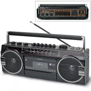 Boombox Radio Cassette Player Recorder AM/FM/SW Radio With Bluetooth 1980S Style