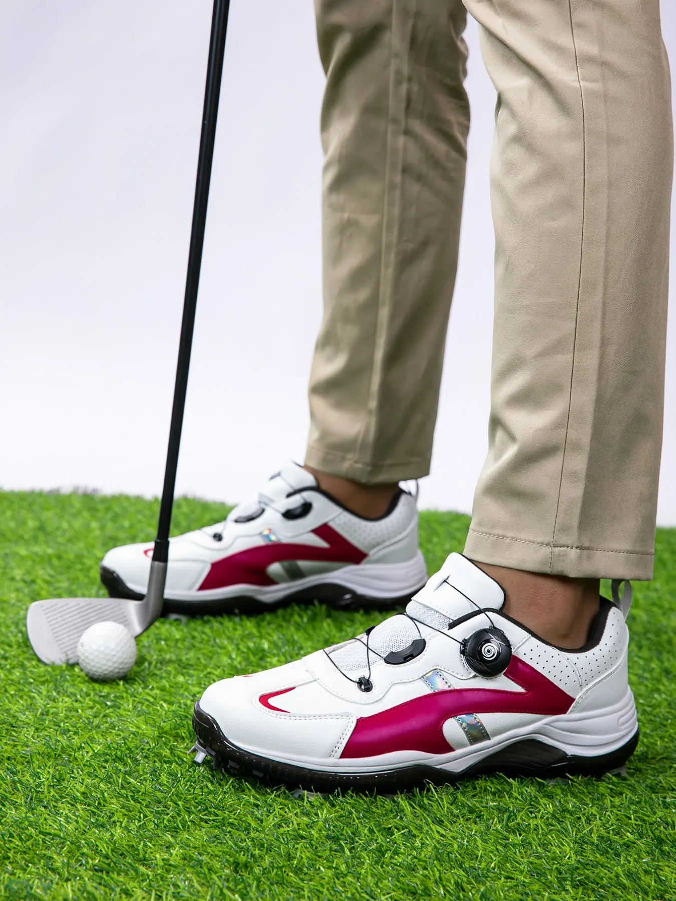 Men's Waterproof Golf Shoes with Professional Spikeless Design, Slip-Resistant Grip for Optimal Performance, Durable Outdoor Sports Footwear