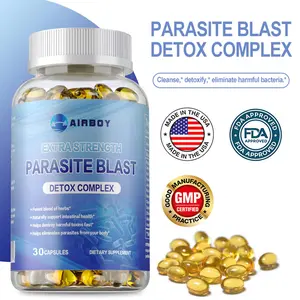 Airboy - Parasite Blast Detox Complex - Parasite Elimination for Gut Health - 120 Capsules