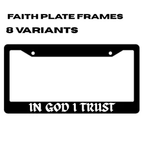 FAITH Plate Frames