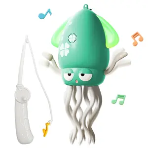 Octopus toy crawling fun electric music children's toys electric induction lighting children's toys girl boy toys.