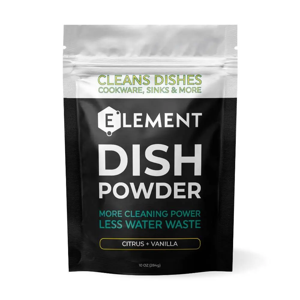 Dish Powder | 10 OZ Solid Dish Soap | Eco-friendly, No Harsh Chemicals, Liquidless, Plastic-Free | Plant-Based Pouch & Scoop. Pick Your Scent