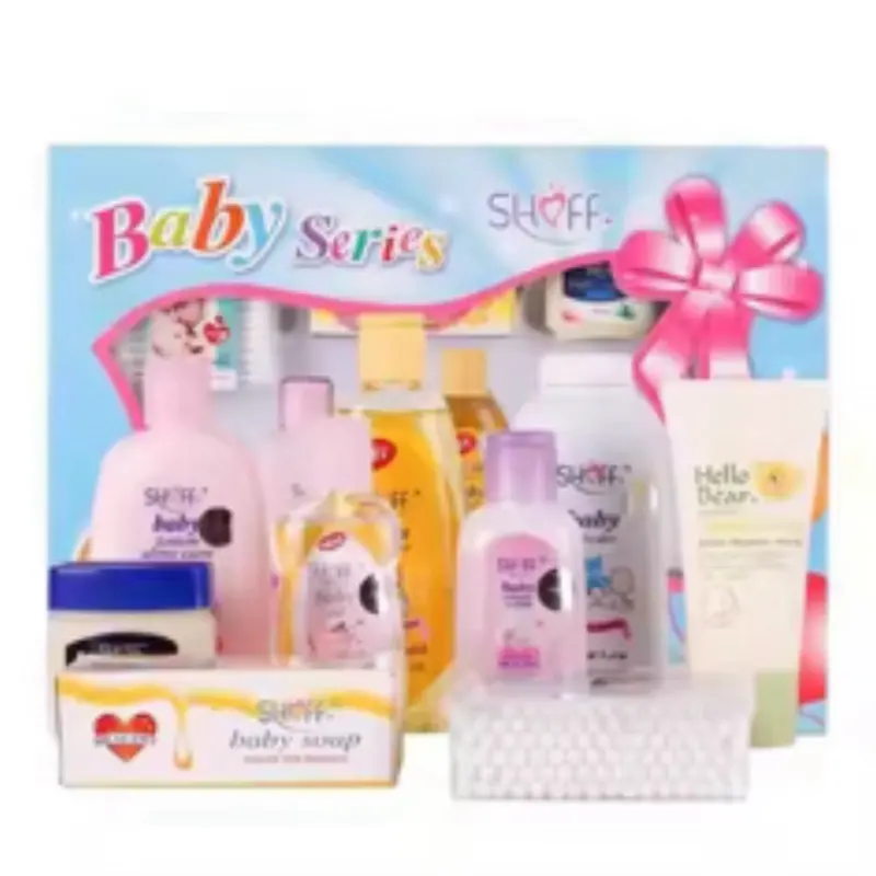 Baby Care Gift Set - Shampoo, Lotion, Soap & oil(9pieces)