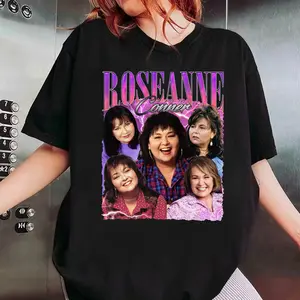 Roseanne Conner Graphic T-Shirt – Classic 90s Sitcom Tee, Funny Retro TV Shirt