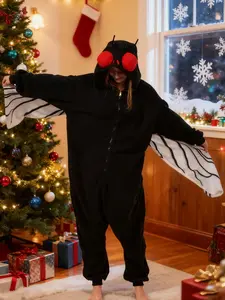 Halloween costumes adult fly swatter costume, fly swatter onesie pajamas, Halloween costumes, cosplay sleepwear for women, suitable for work