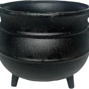 Iron Pot 6" for Religious Beliefs Caldero Pot 6"de Hierro de Guerrero Santeria Ifa OSHA Palo Ogun Ochosi Osun Guerreros Refuerzo