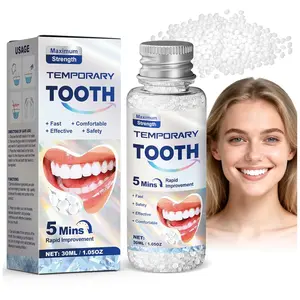 Tooth Repair Kit，Moldable Beads for Instant Teeth Fix & Confidence Boost (1 Count (Pack of 1))