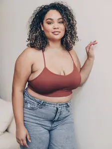 Plus Size Tattoo Mesh Racerback