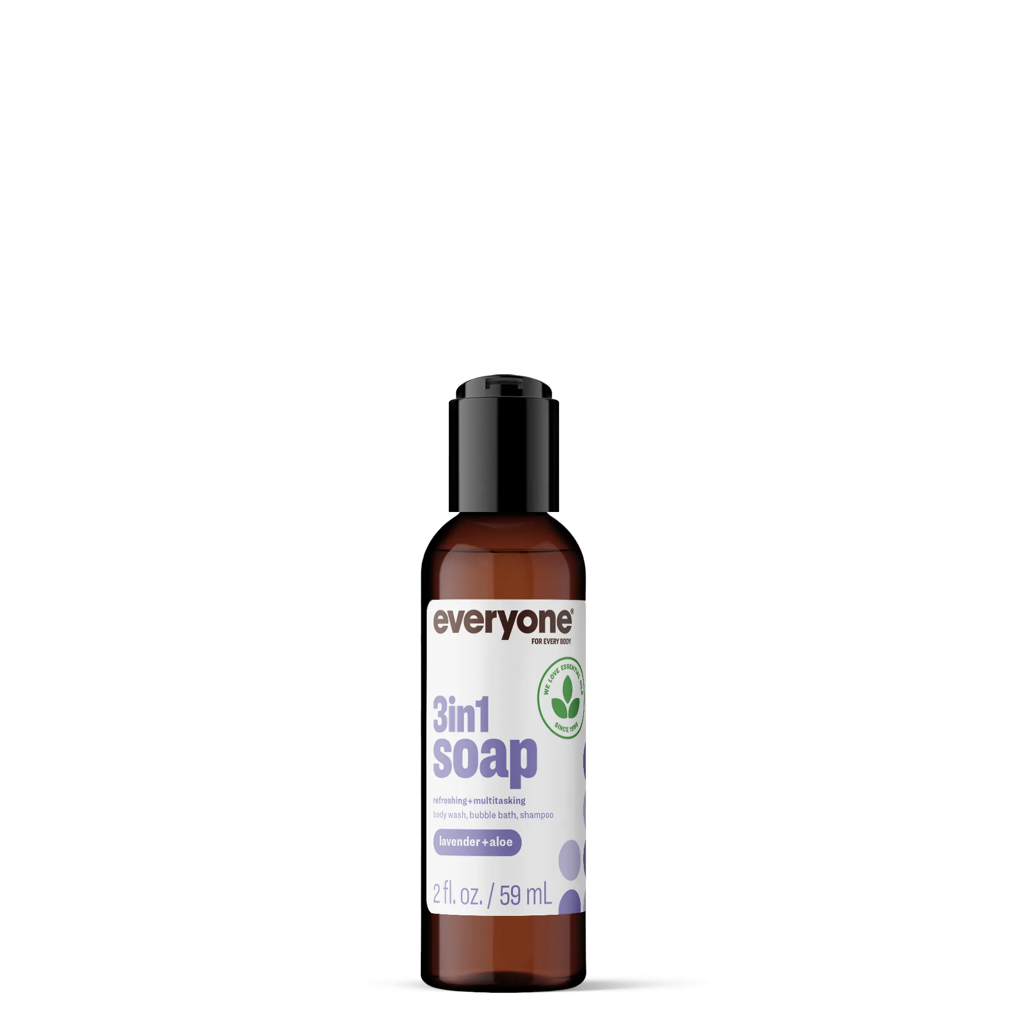 Lavender + Aloe 3in1 Soap 2 FL OZ Case Pack of 12