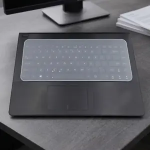 Universal Silicone Keyboard Cover for 12 14 15 17 Inch Laptop, Anti-Dust Oil-Proof Skin, Typing Comfort & Easy Protection for MacBook, Dell, HP