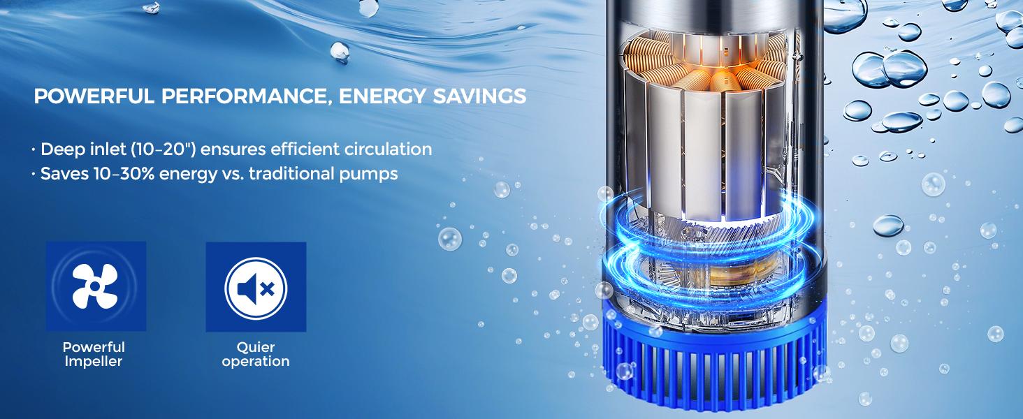 Pond Fountain Aerator 1HP 110V 750W 15000 GPH Floating Fountain Pump with 100 FT Power Cord 2 x 100 FT Rope Timer Fully Automatic Powerful Aerating Fountain for Larger Ponds, Lakes Pond Fountain Aerator 1HP 110V 750W 15000 GPH Floating Fountain Pump with 100 FT Power Cord 2 x 100 FT Rope Timer Fully Automatic Powerful Aerating Fountain for Larger Ponds, Lakes